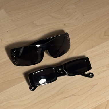 Sonnenbrillen Set schwarz