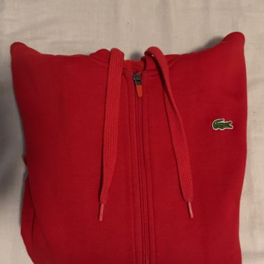 Giacca Lacoste, taglia L ma veste un po' piccola