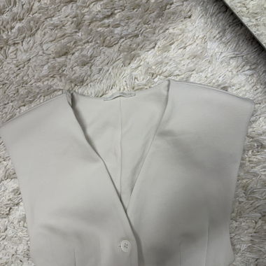 Elegante beige Weste