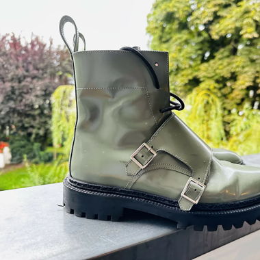 Birkengrüne Boots