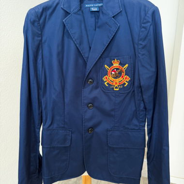 Polo Ralph Lauren Blazer Blazer Jacket Gr. M / 8 Navy Blue