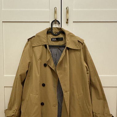 Trenchcoat - Zara - Camel - XS