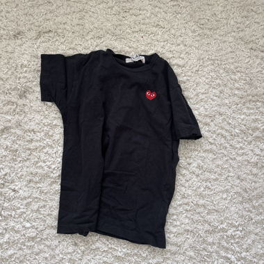 T-shirt nero Comme des Garçons