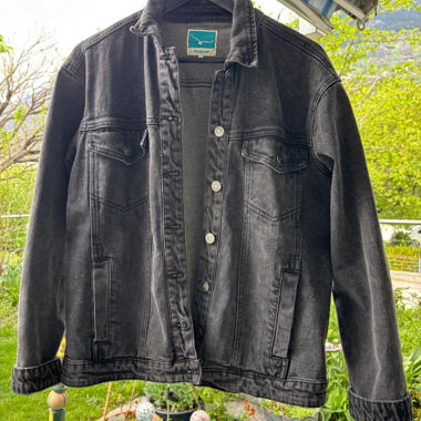 Veste en jean Twintip noir