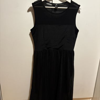Robe longue noire