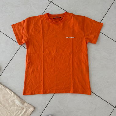 Balenciaga Orange T-Shirt