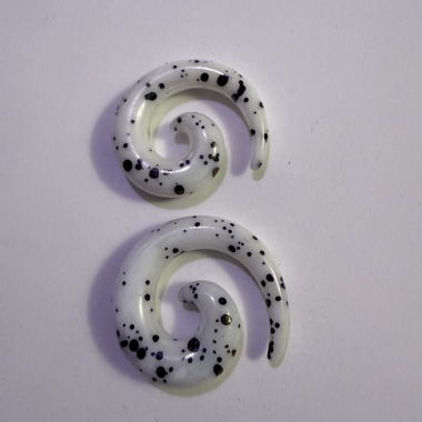 Spiral ear plugs set 8mm