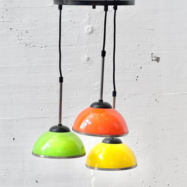 Space-Age Pendant Light from the 1970s