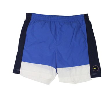 90s Nike blue Swim-Brief-Shorts (M)