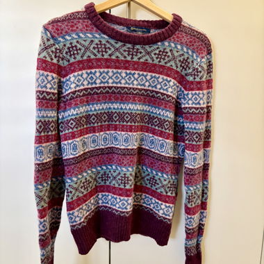 Maglione Brooks Brothers Fair Isle lana M