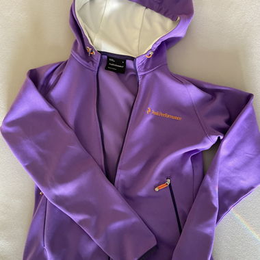 Giacca softshell lilla Peak Performance