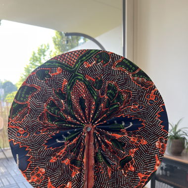 VENTAGLIO IN TESSUTO WAX