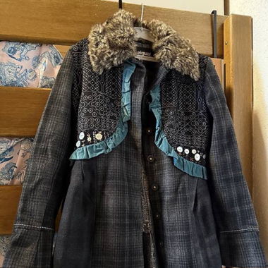 Designer Desigual Mantel Original Vintage 