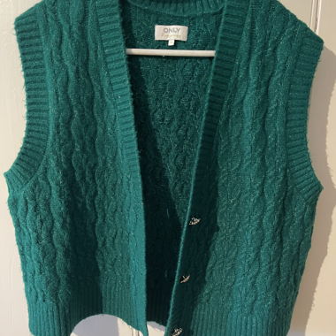 Cardigan verde S