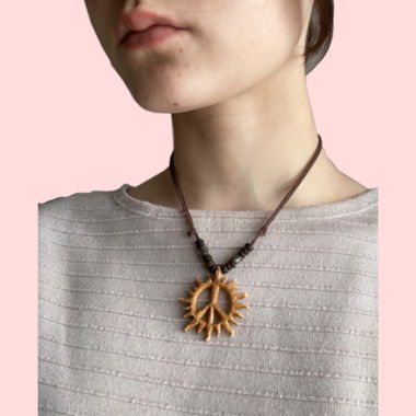 Peace Sun Necklace 