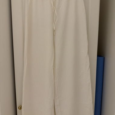 Pantalon de lounge blanc