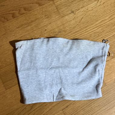 Grey tube top