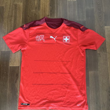 Maglia da calcio Puma Svizzera 2021 Euro