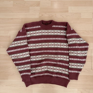 Pinker Winter Strickpullover
