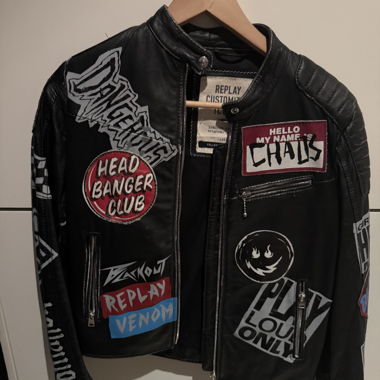 Replay Custom Leather Jacket