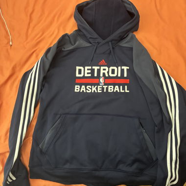 Sweat à capuche Adidas Detroit Basketball XL