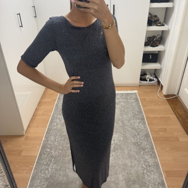 Blaues Kleid - Grösse S