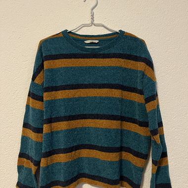 Maglione a righe