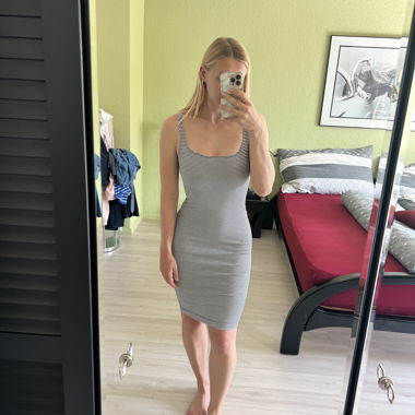 Zara Trafaluc Striped Dress