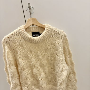 PIECES Ladies Pullover in Beige 