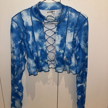 Bershka bCOMFY Lace-Up Jacket