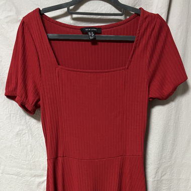 Rotes Kleid cute