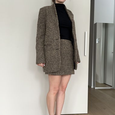 Suit with a skirt Mango