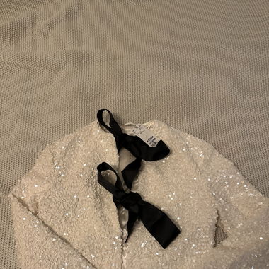 Jacke mit Pailletten 