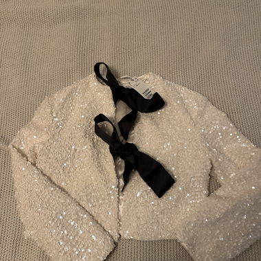 Jacke mit Pailletten 