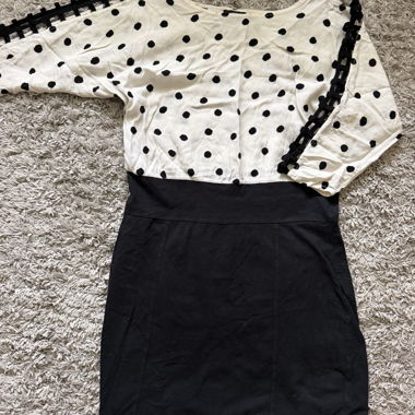 Bluse mit Punkten 