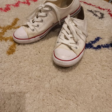 White Converse