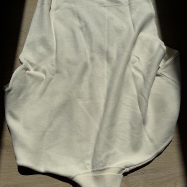 Maglione ZARA lavorato a maglia con collo alto color crema