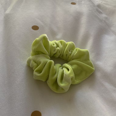 Fermaglio per capelli verde fluo