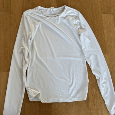 White Long Sleeve Top