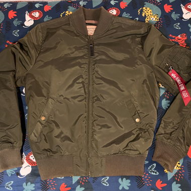 Giacca Alpha Industries verde kaki