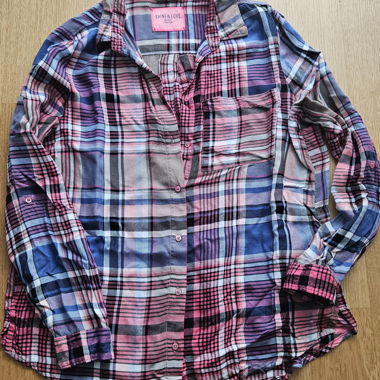 Street One karierte Bluse Gr. 36