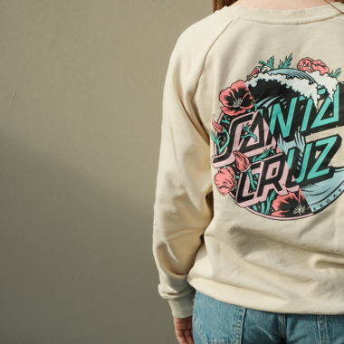 Santa Cruz print sweater
