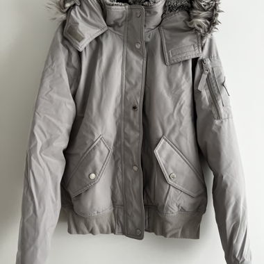 Grey Hollister Jacket