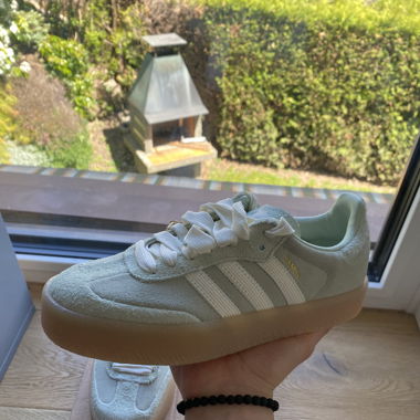 Adidas Samba Green/White