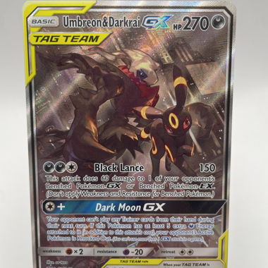 Pokemon TAG TEAM Umbreon&Darkrai GX