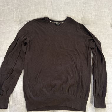 Brauner Herrenpullover
