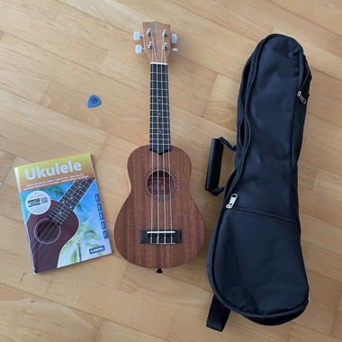 Ukulele Kala, komplett set
