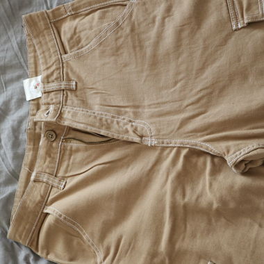 Pantaloni cargo beige
