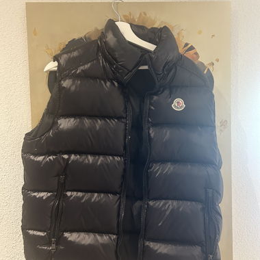 Doudoune Moncler sans manches noire