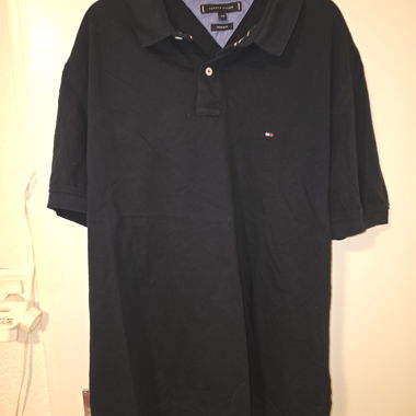 Tommy Hilfiger Polo Regular Fit Navy Blau XXL